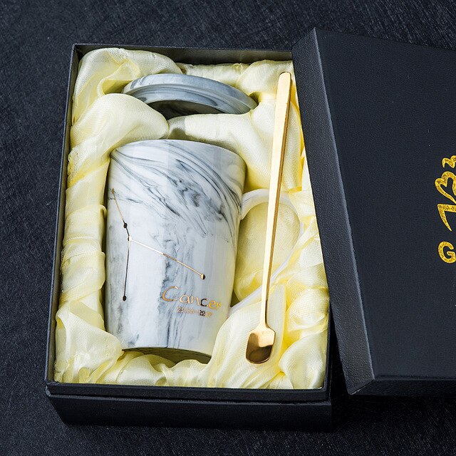 Aurora Constellation Mug and Spoon Set