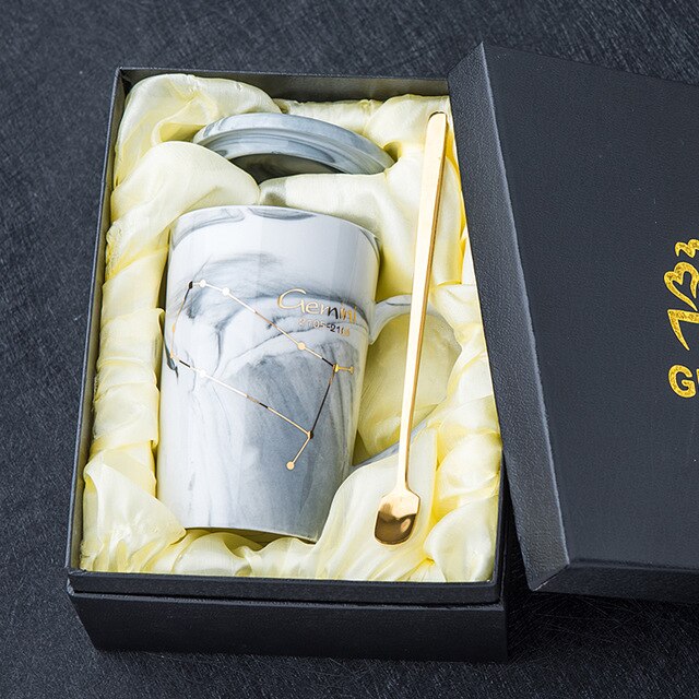 Aurora Constellation Mug and Spoon Set