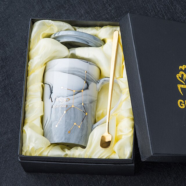 Aurora Constellation Mug and Spoon Set