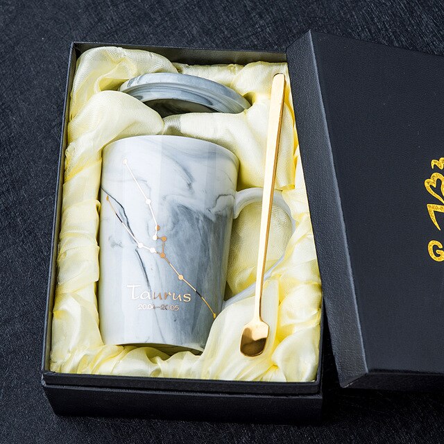 Aurora Constellation Mug and Spoon Set