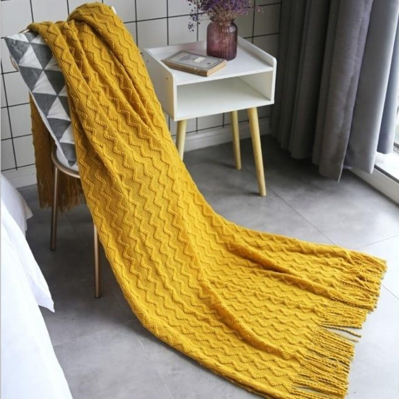 The Chevron Throw Blanket