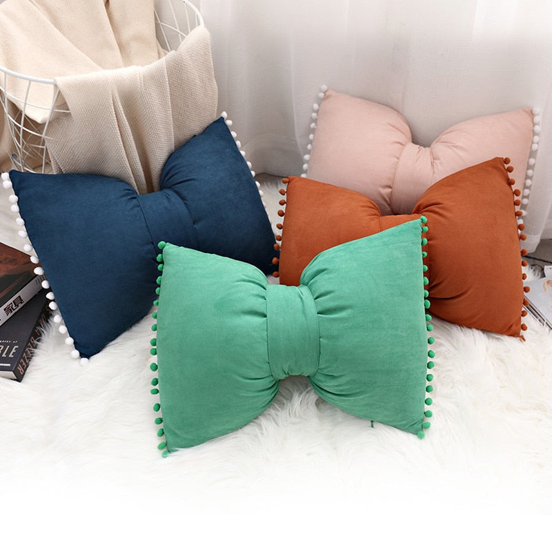 The Finishing Touch Bow Cushion