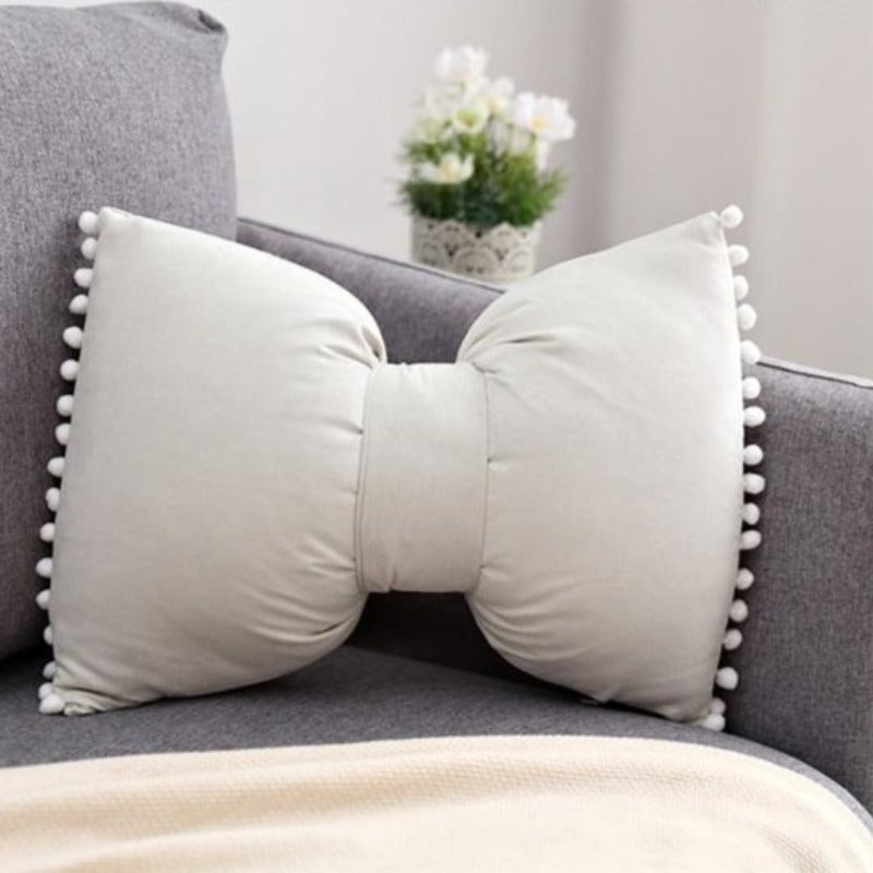 The Finishing Touch Bow Cushion