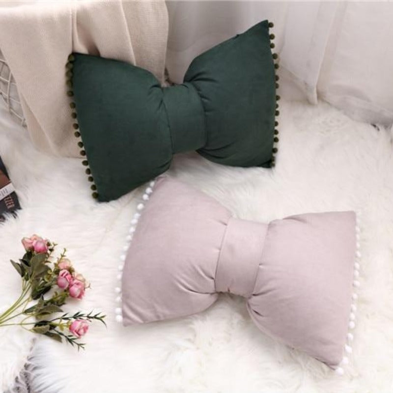 The Finishing Touch Bow Cushion
