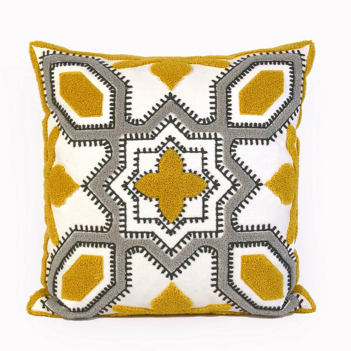 The Moroccan Bazaar Tile Pillow Cover