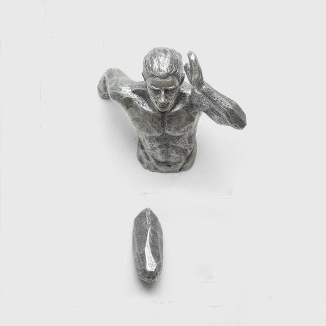 Bolt Running Man Sculpture