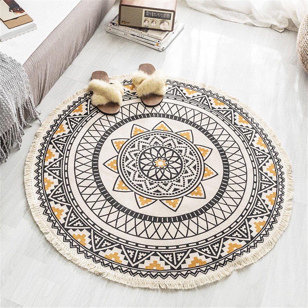Mira Mandala Accent Rug