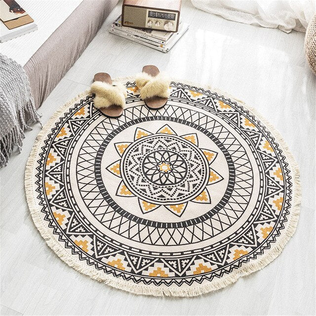 Mira Mandala Accent Rug