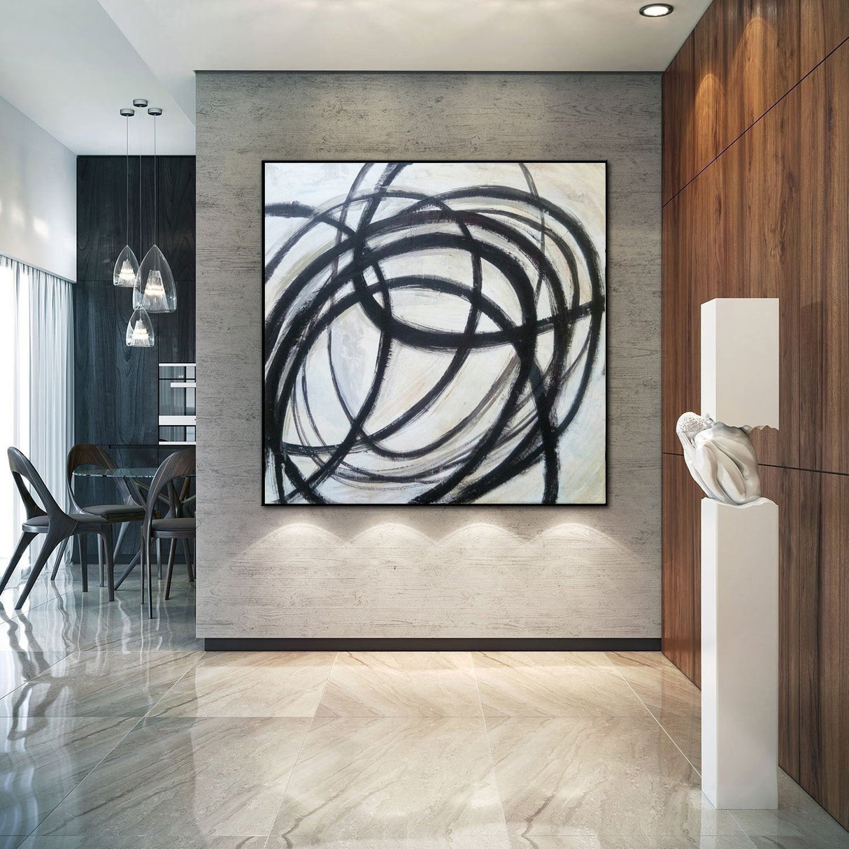 Boldness Hand Painted Canvas