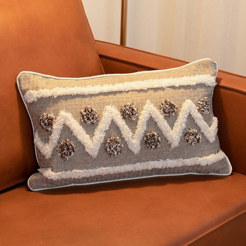 The Moroccan Tweed Tufted Pillow Cover Collection