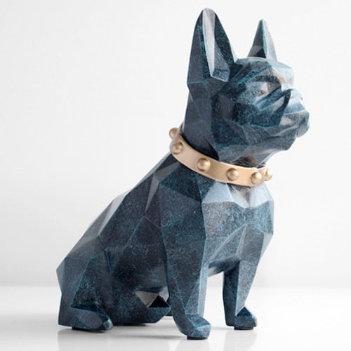 Brutus Geometric Bull Dog Piggy Bank
