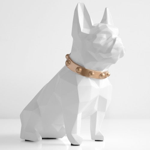 Brutus Geometric Bull Dog Piggy Bank