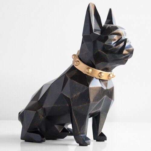 Brutus Geometric Bull Dog Piggy Bank