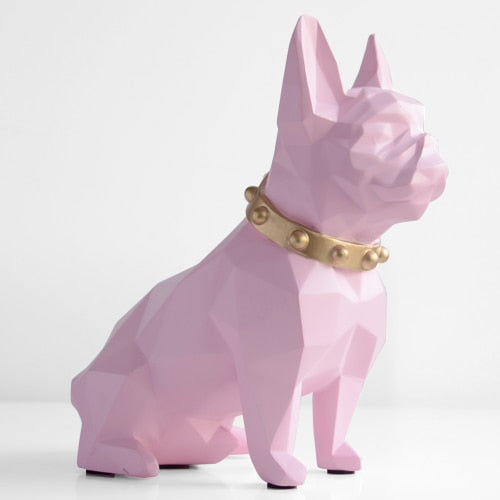 Brutus Geometric Bull Dog Piggy Bank