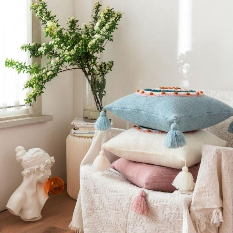 The Crochet Mandala Pillow Cover