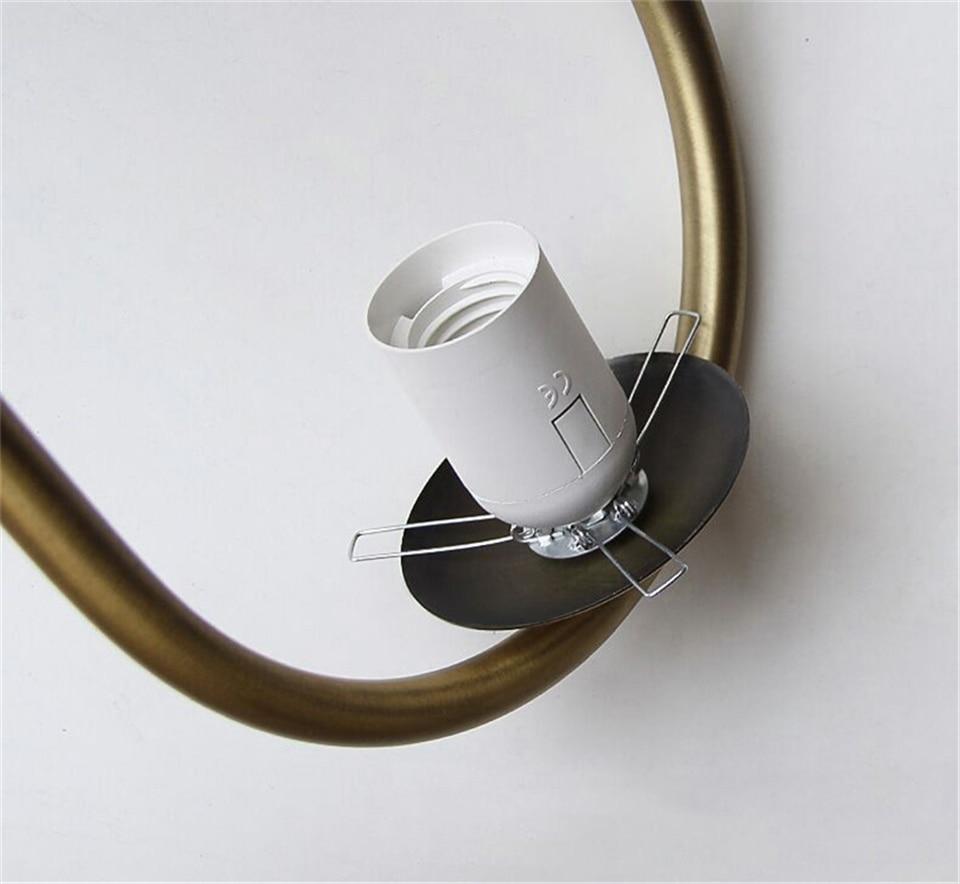 Yuan - Nordic Led Glass Ball Pendant Light