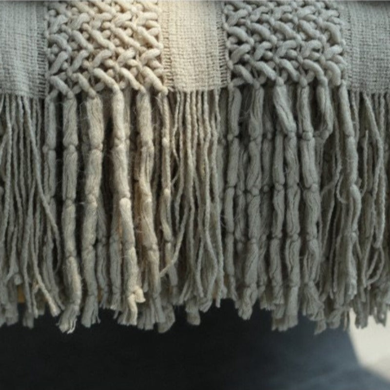 The Prairie Striped Throw Blanket