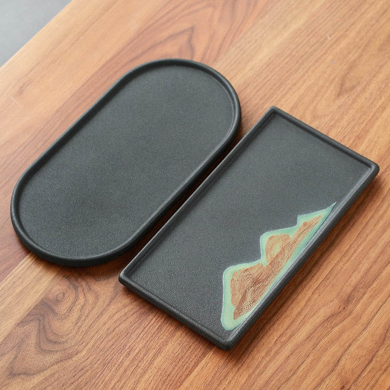 Distant Mountain Tea Tray