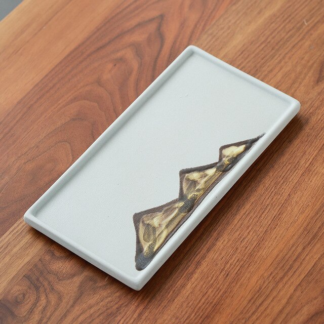 Distant Mountain Tea Tray