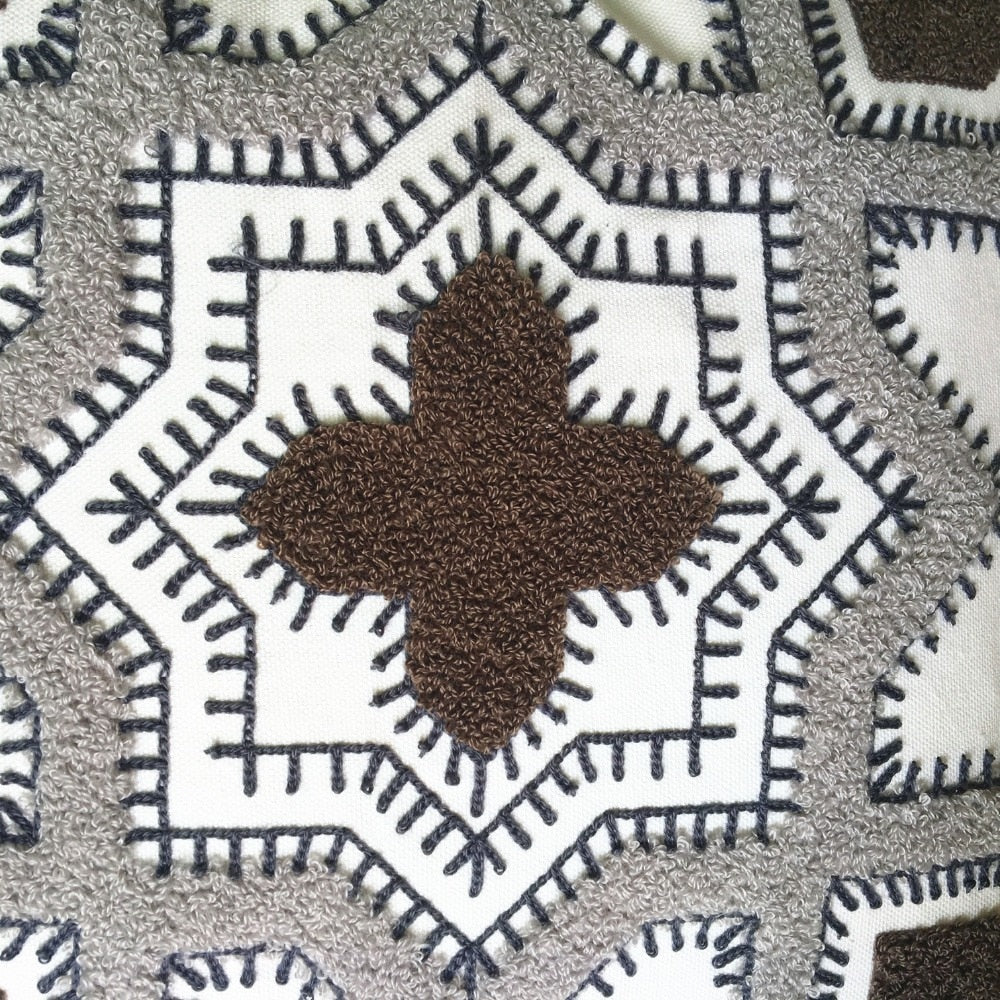 The Moroccan Bazaar Tile Pillow Cover