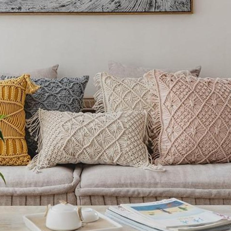 The Macramé Pillow Cover Collection