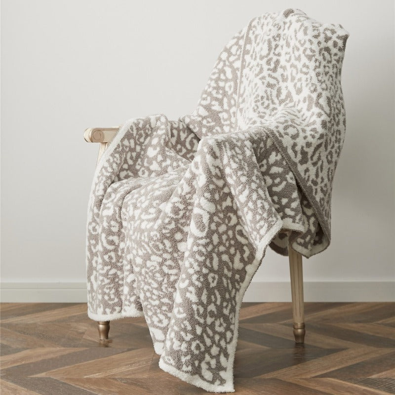 The Luxe Leopard Throw Blanket