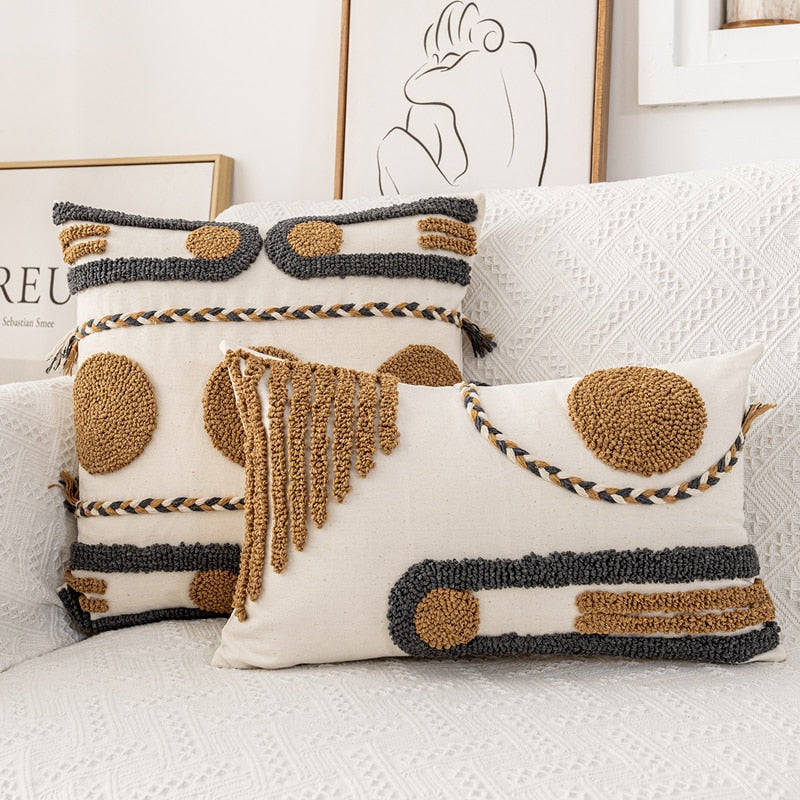 The Abstract Geometry Pillow Cover Collection