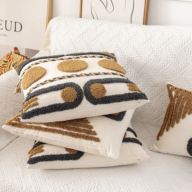 The Abstract Geometry Pillow Cover Collection