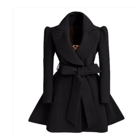 Woolen windbreaker coats