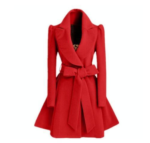 Woolen windbreaker coats