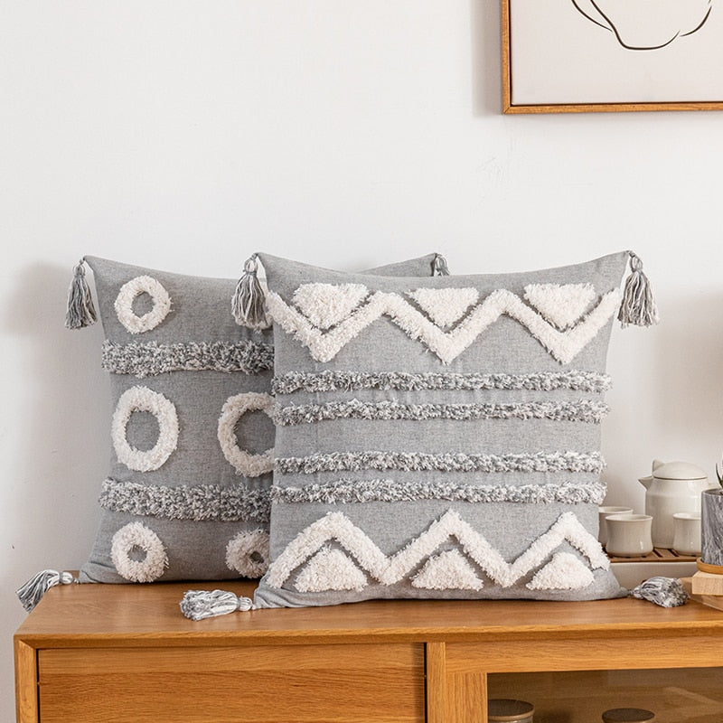 The Global Citizen Tufted Pillow Cover Collection