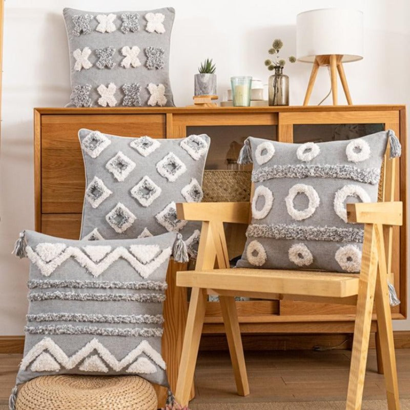 The Global Citizen Tufted Pillow Cover Collection