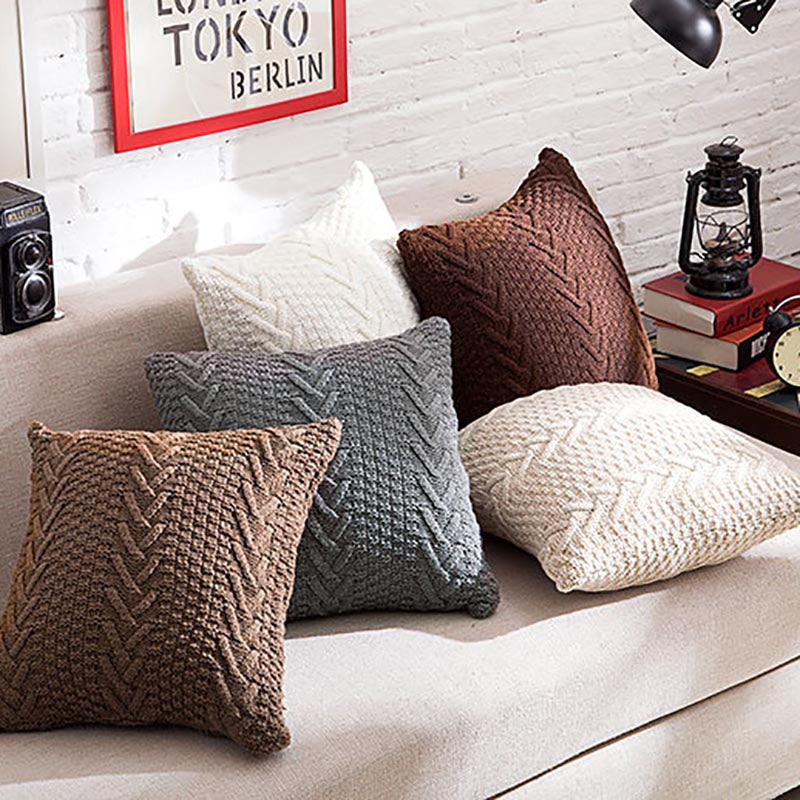 The Boyfriend Cardigan Pillow Cover Collection