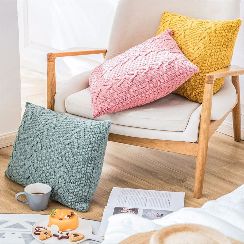 The Boyfriend Cardigan Pillow Cover Collection