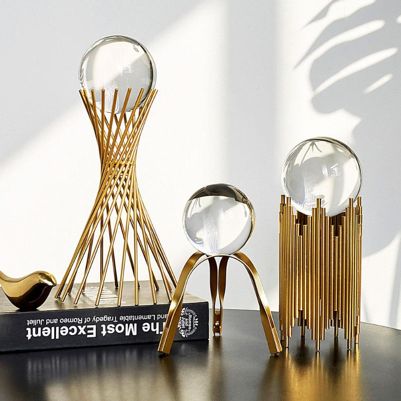 The Oracle Gazing Ball Objet dArt Collection - Sculpture