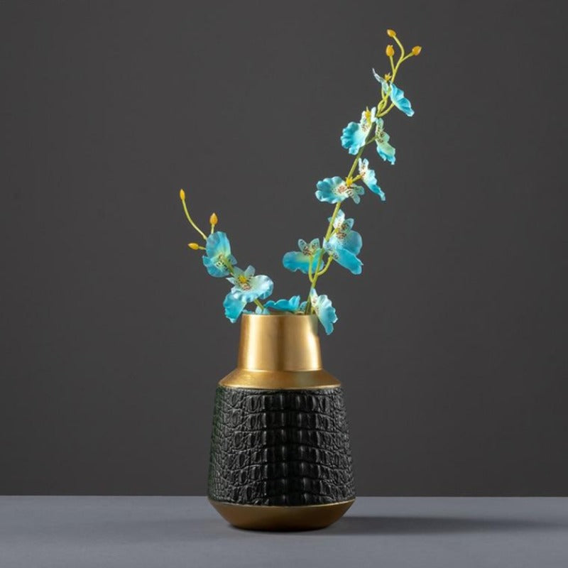 The Emerald Crocodile Vase