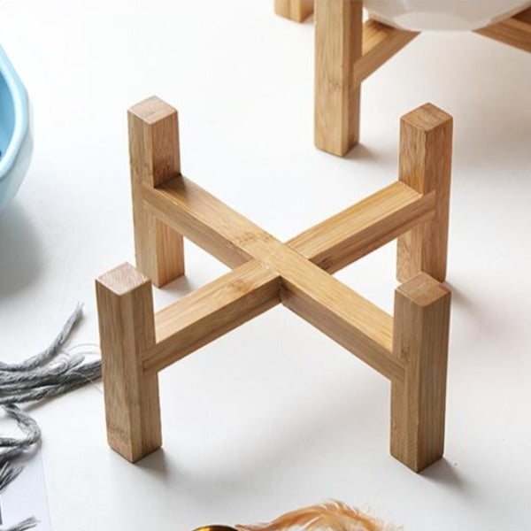 The Faceted Gem Ceramic Pet Food Bowl