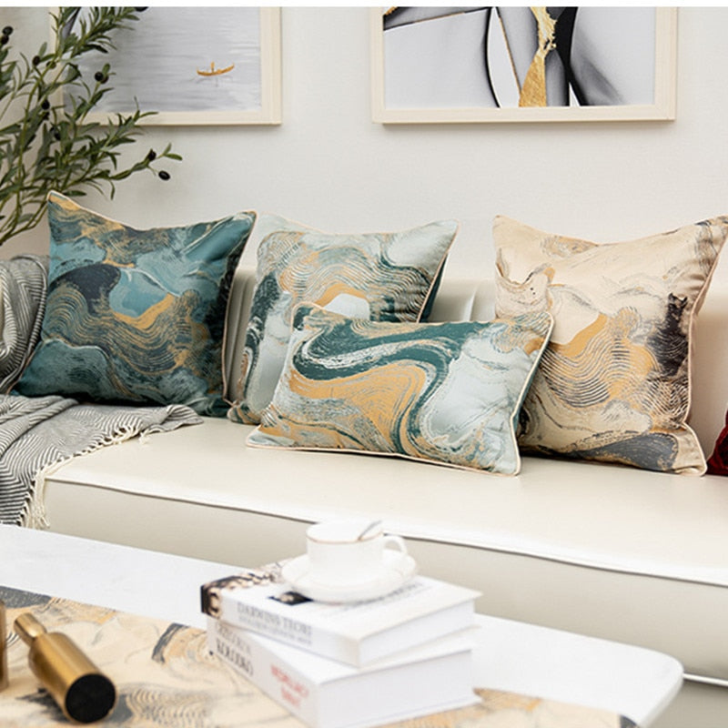 Swirly Geode Pillow Cover