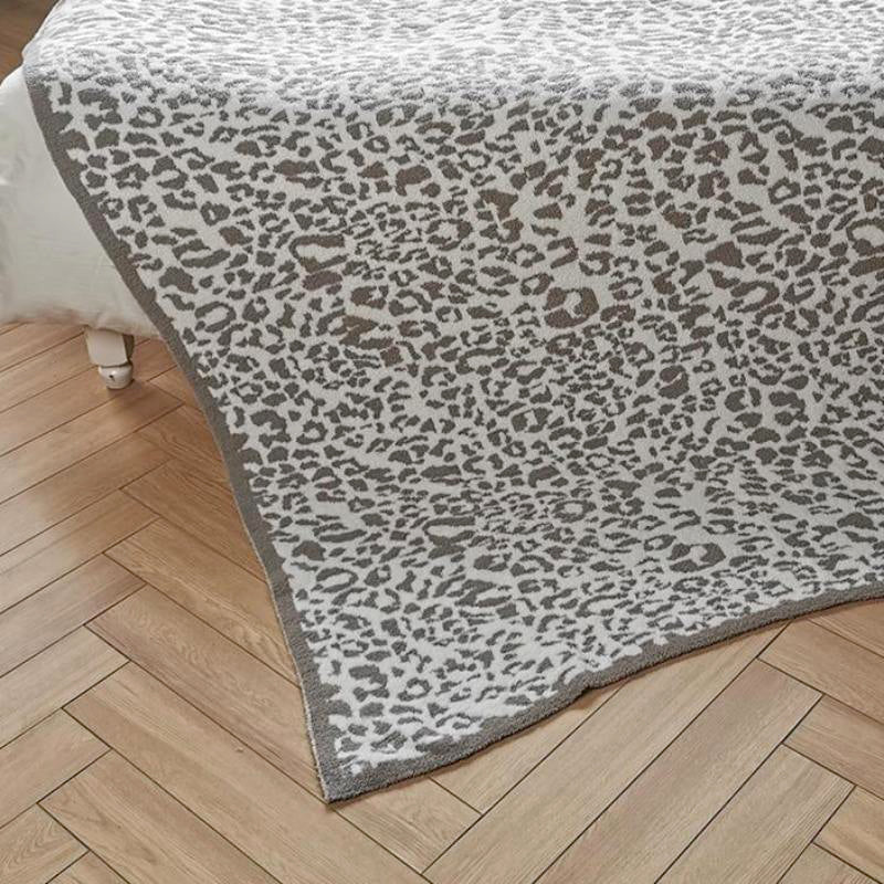 The Luxe Leopard Throw Blanket
