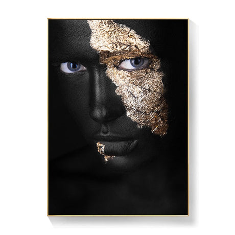 Woman in Gold Canvas Print