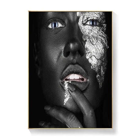 Woman in Gold Canvas Print