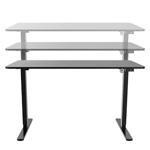 Electric Standing Desk Height Adjustable Desk, 48 x 24 Inches Computer Desk for Workstation Home Office Table Sit Stand Desk