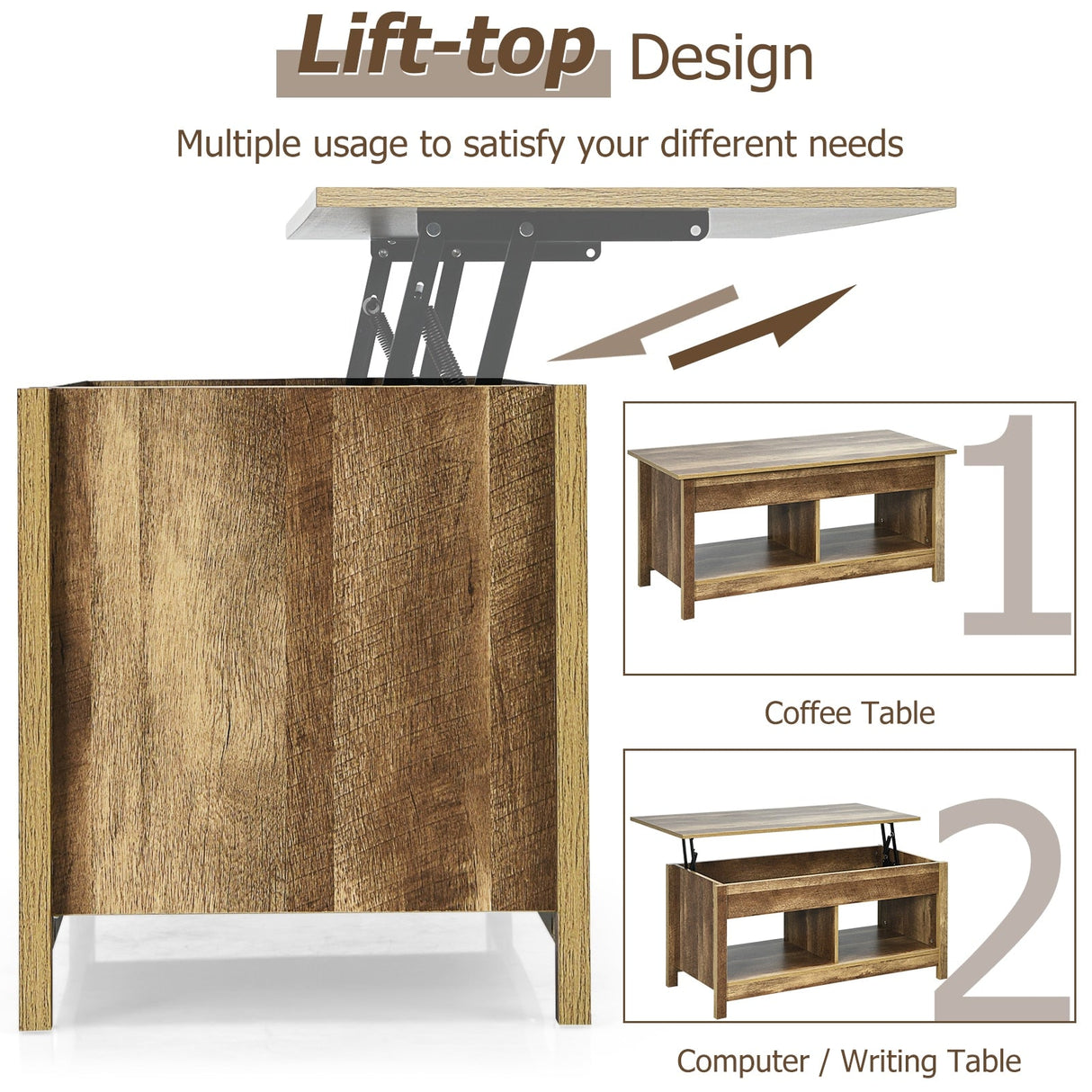 Lift Top Coffee Table