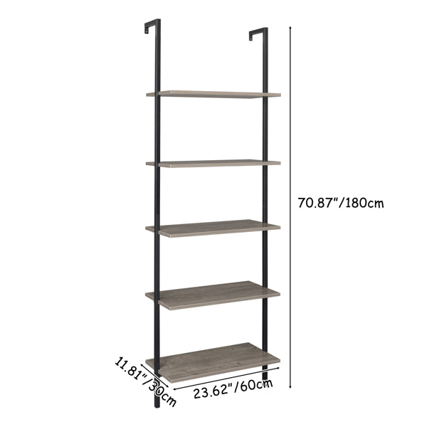 Industrial Ladder Bookcase