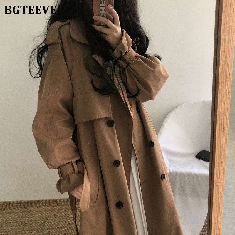 Trench Casual Windbreaker Coat