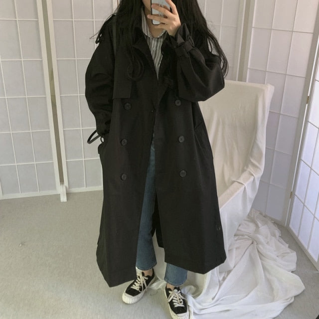 Trench Casual Windbreaker Coat