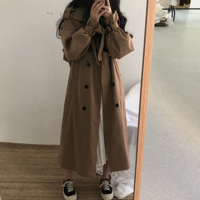 Trench Casual Windbreaker Coat