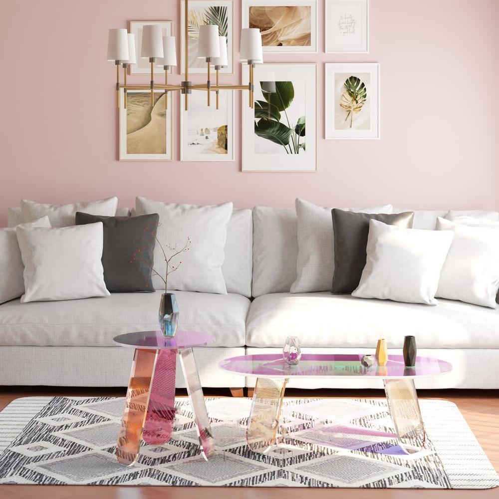 Transparent Acrylic Coffee Table