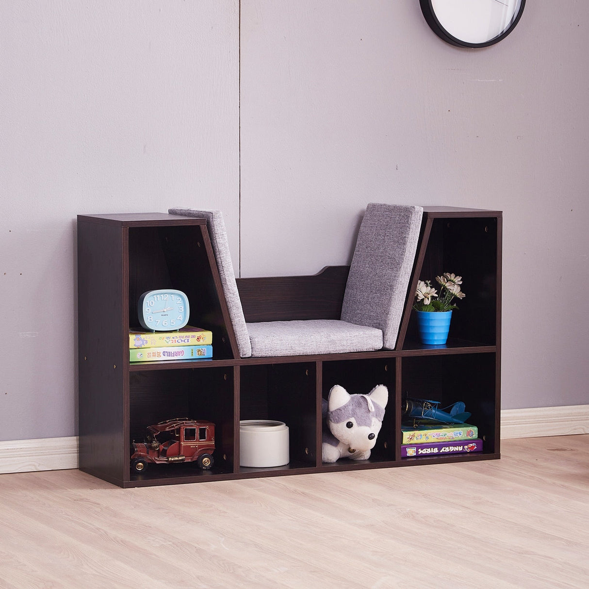 Kids Bookcase With Reading Nook