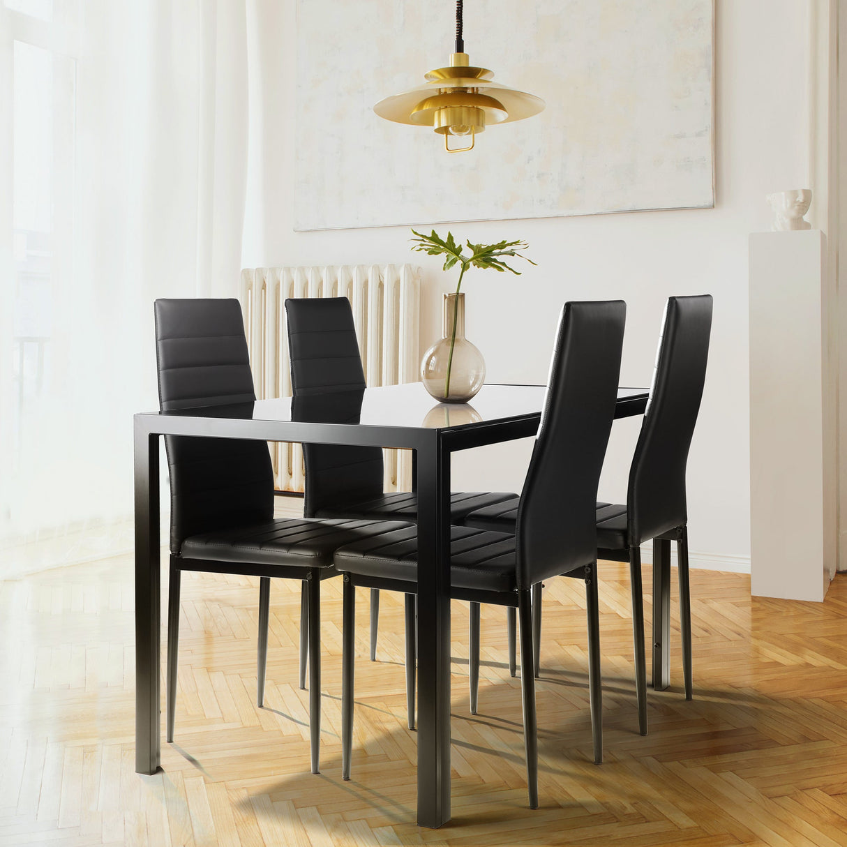 5 Piece Dining Table & Chair Set